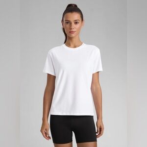 Poly Cotton-Blend Short Sleeves